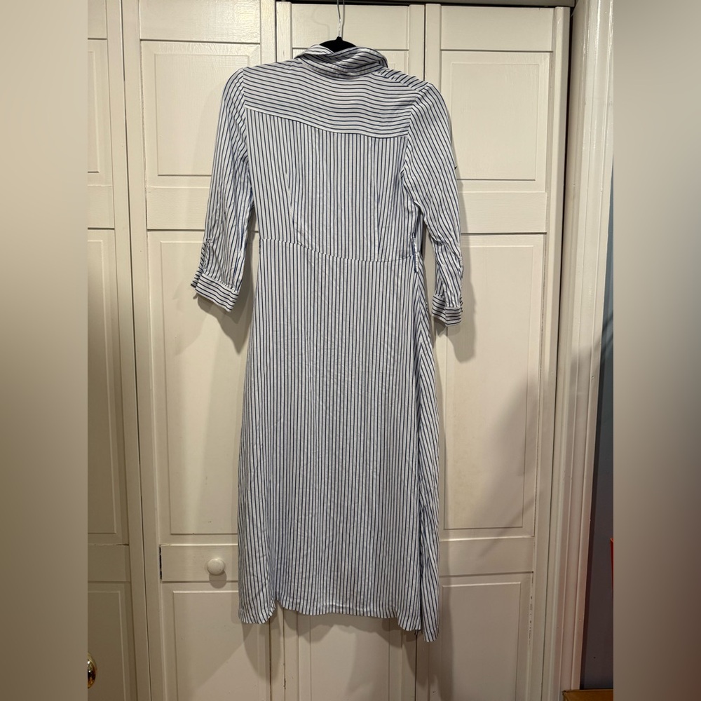 Zara collection striped shirt dress size small EUC‎ - Picture 4 of 4